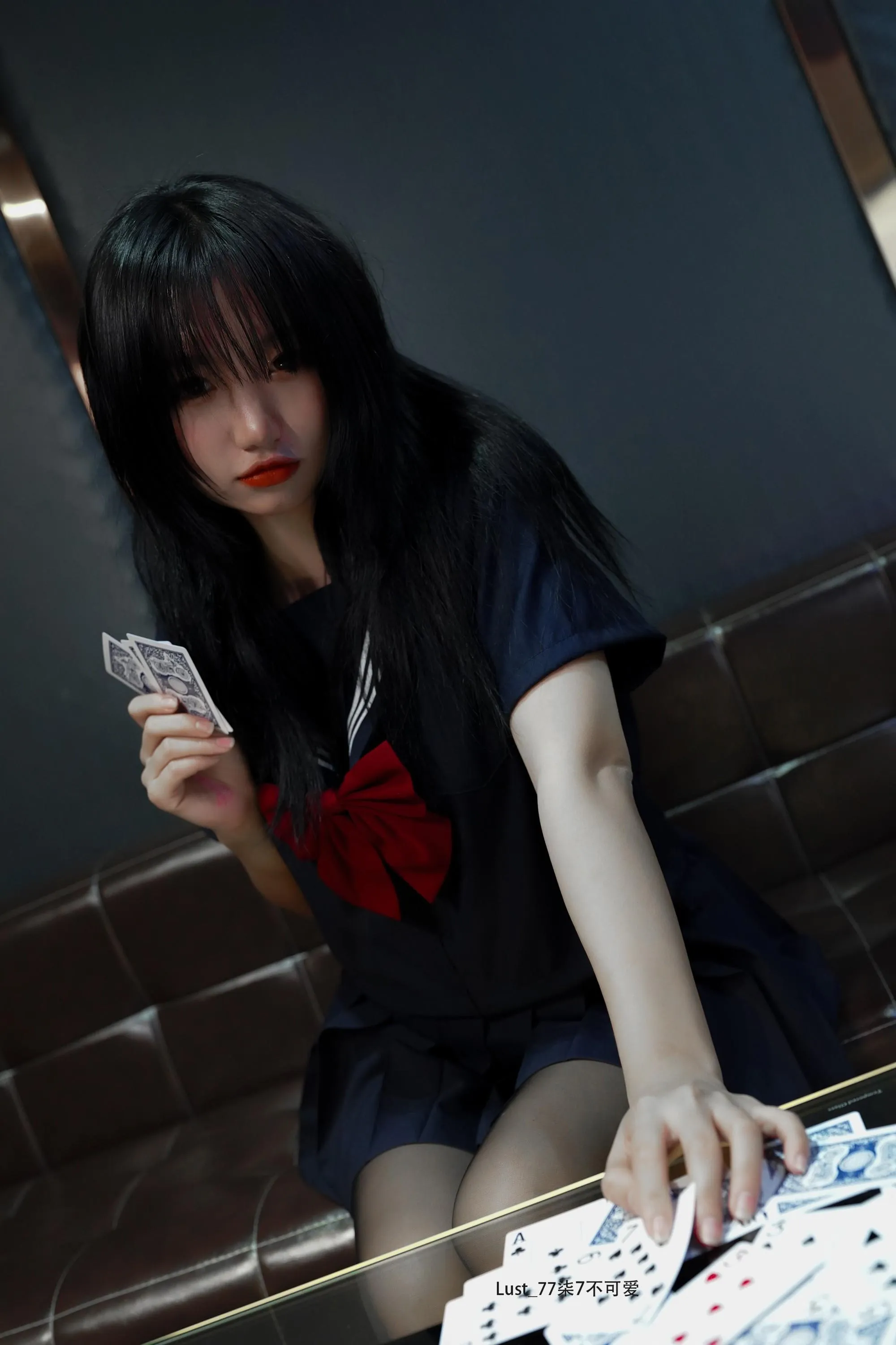 柒柒要乖额 – NO.030 反差JK少女 [182P]插图9